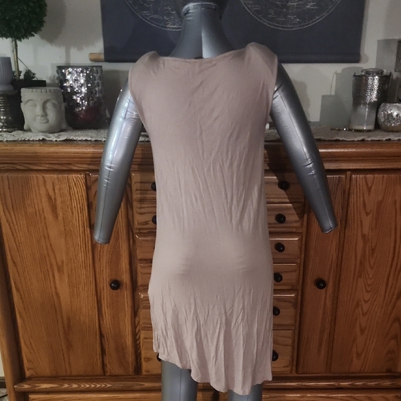 Forever 21 Tan Asymmetrical High Low Dress - Picture 3 of 3